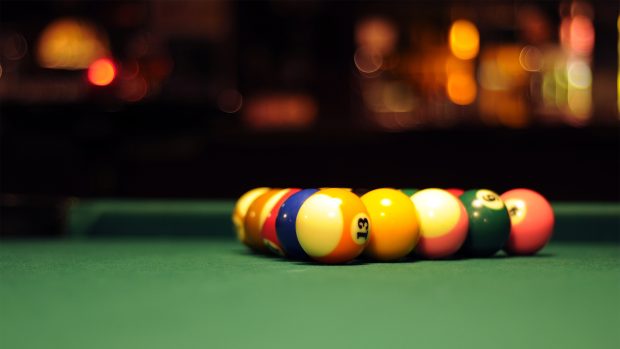 Billiards Full HD Wallpaper.