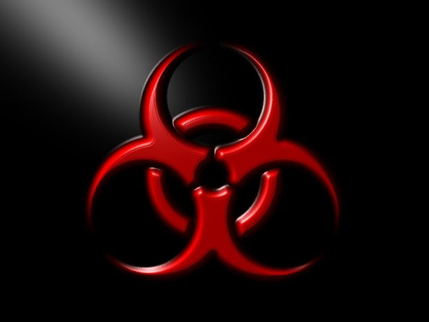 Biohazard Symbol Background HD.