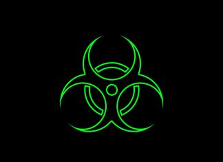 Biohazard Symbol Background Widescreen.