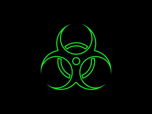 Biohazard Symbol Background Widescreen.