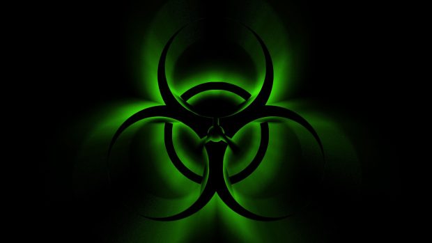 Biohazard Symbol Wallpaper Full HD.
