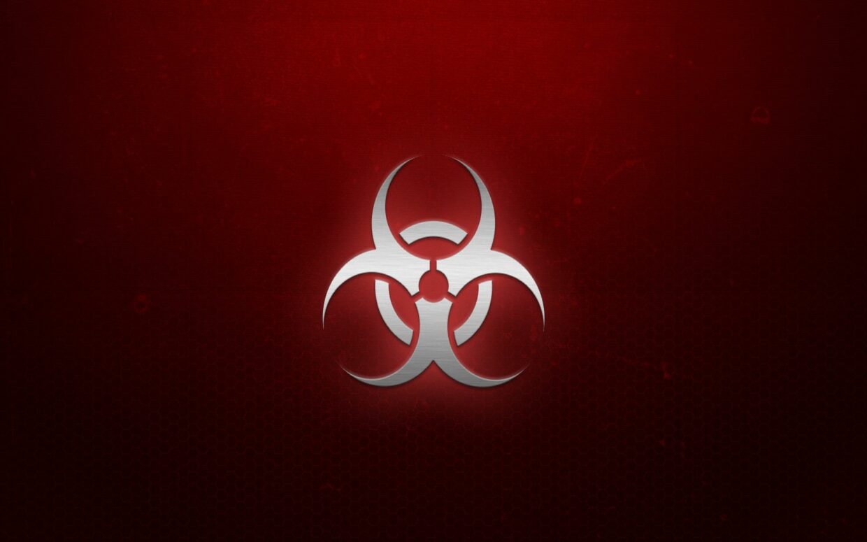 Biohazard Symbol HD Wallpaper - PixelsTalk