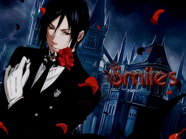 Black Butler Sebastian Background HD.