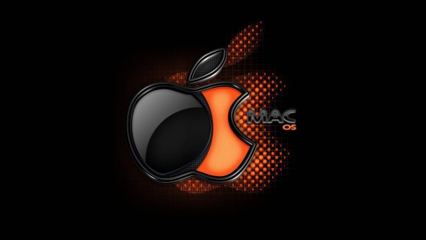 Black and Orange Background for Desktop.