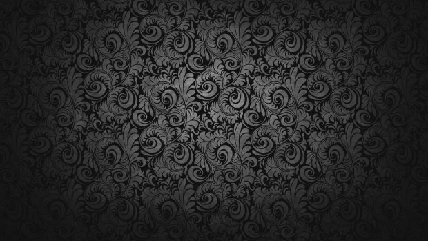 Black paisley wallpaper 1920x1080.