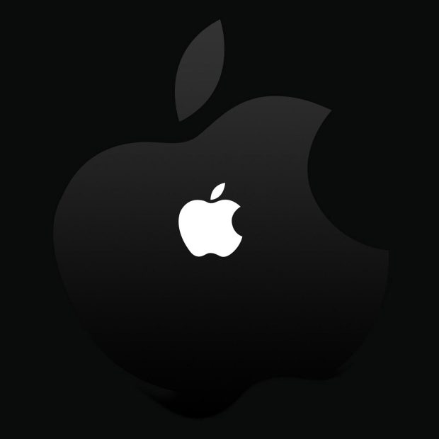 Black wallpaper apple hd.