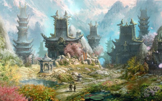 Blade and Soul Background Free Download.