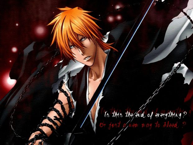 Bleach Ichigo Background Free Download.