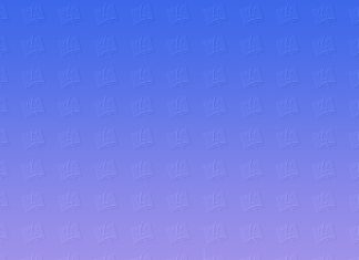 Blue Blank Wallpaper.