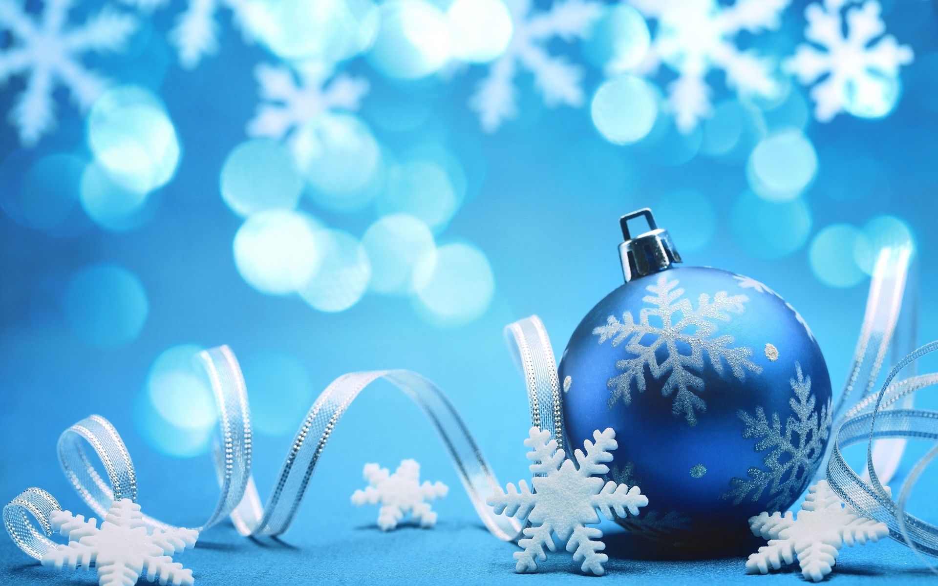 Blue Christmas Wallpaper HD Blue Christmas