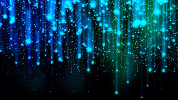 Blue Sparkle Glow Abstract Wallpaper 2560x1440.