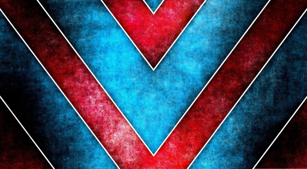 Blue And Red Wallpaper HD - PixelsTalk