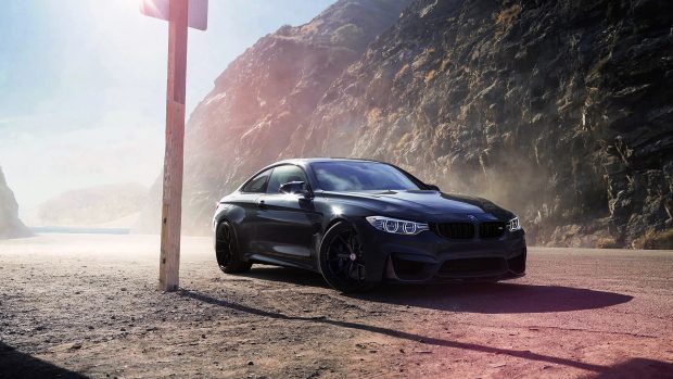 Bmw m4 f82 black side view images 1920x1080.