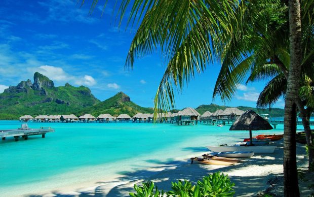 Bora Bora Wallpaper Widescreen.