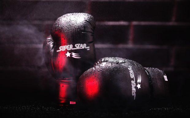 Boxing Gloves Desktop Wallpaper.