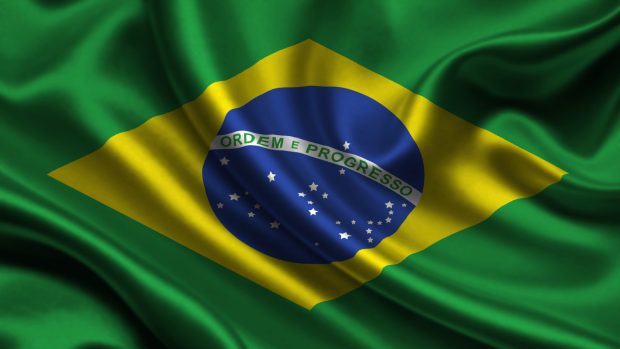 Brazil Flag HD Wallpaper.