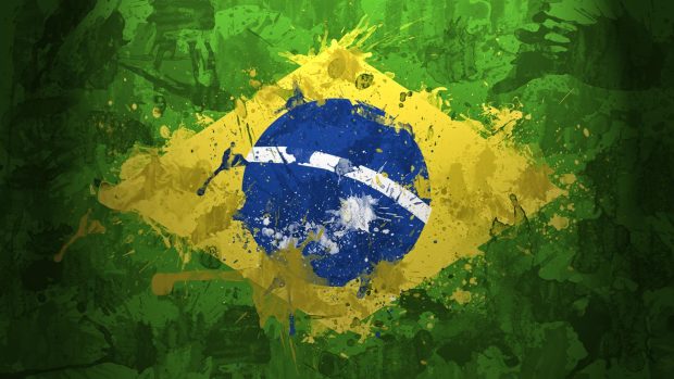 Brazil Flag Wallpaper Full HD.