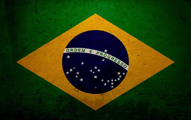 Brazil flag football hd backgrounds.