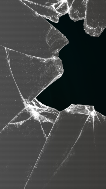 Broken glass iphone 1080x1920 wallpaper.