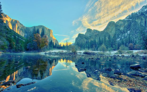 Calming Yosemite National Park Wallpapers 1920x1200.