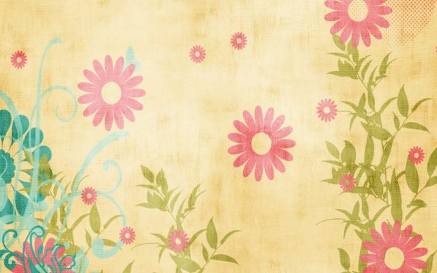 Canvas fabric flowers 3840x2400.