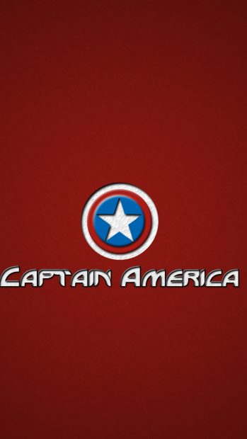 Captain America Logo Marvel Hero Avengers Iphone.