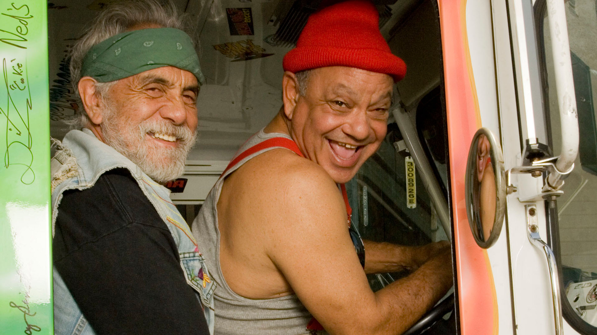 Cheech and chong live in a decrepit old house and drive their neighbour cra...