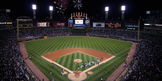 Chicago White Sox Stadium Wallpaper.