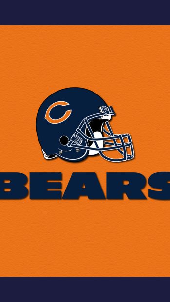 Chicago bears helmet wallpaper hd.