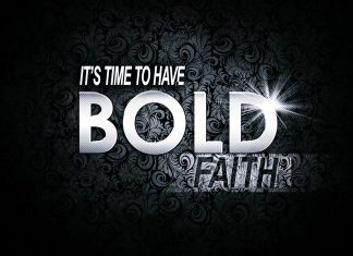 Christian Quotes Be Bold Wallpaper.