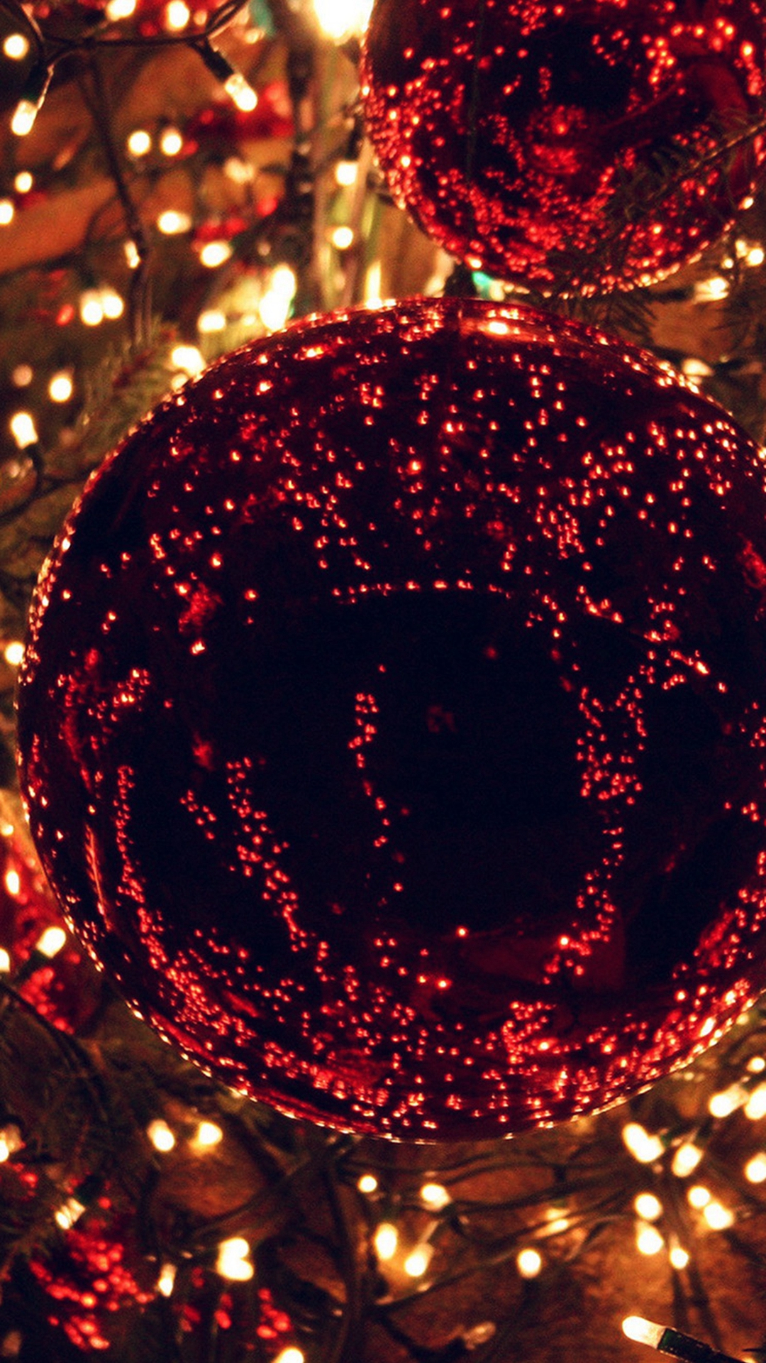Sfondi Natalizi Iohone 6.Christmas Lights Iphone Wallpapers Pixelstalk Net