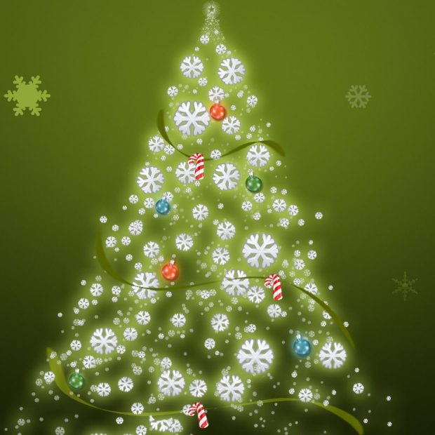 Christmas tree ipad.