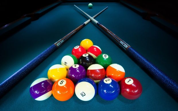 Colorful Billiards High Resolution.