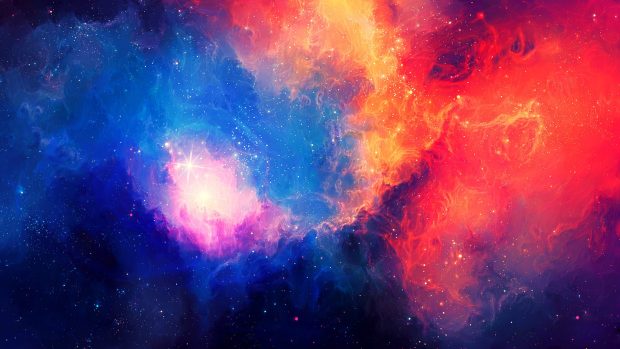 Colorful Galaxy Wallpaper HD For Desktop.