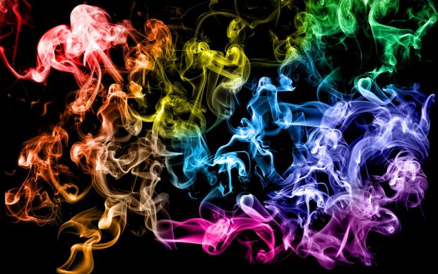 Colorful Smoke HD Backgrounds.