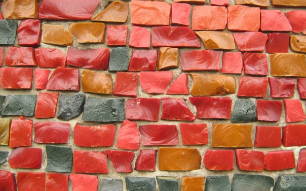 Colorful brick wall art design 1920x1200.