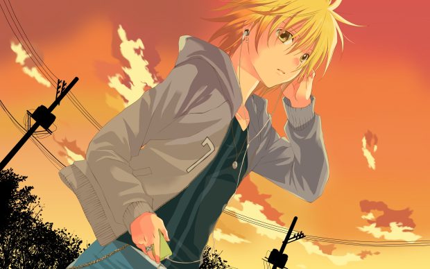 Cool Anime Boy Background.