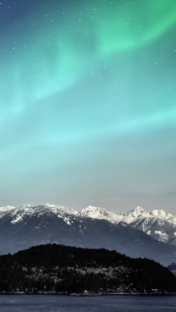 Cool Aurora Borealis Wallpaper for Mobile HQ.