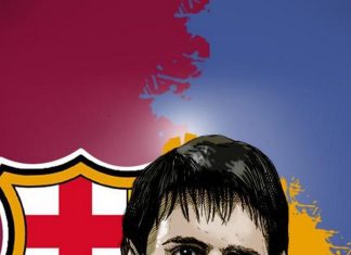 Cool Barcelona FC Iphone 5 Wallpaper.