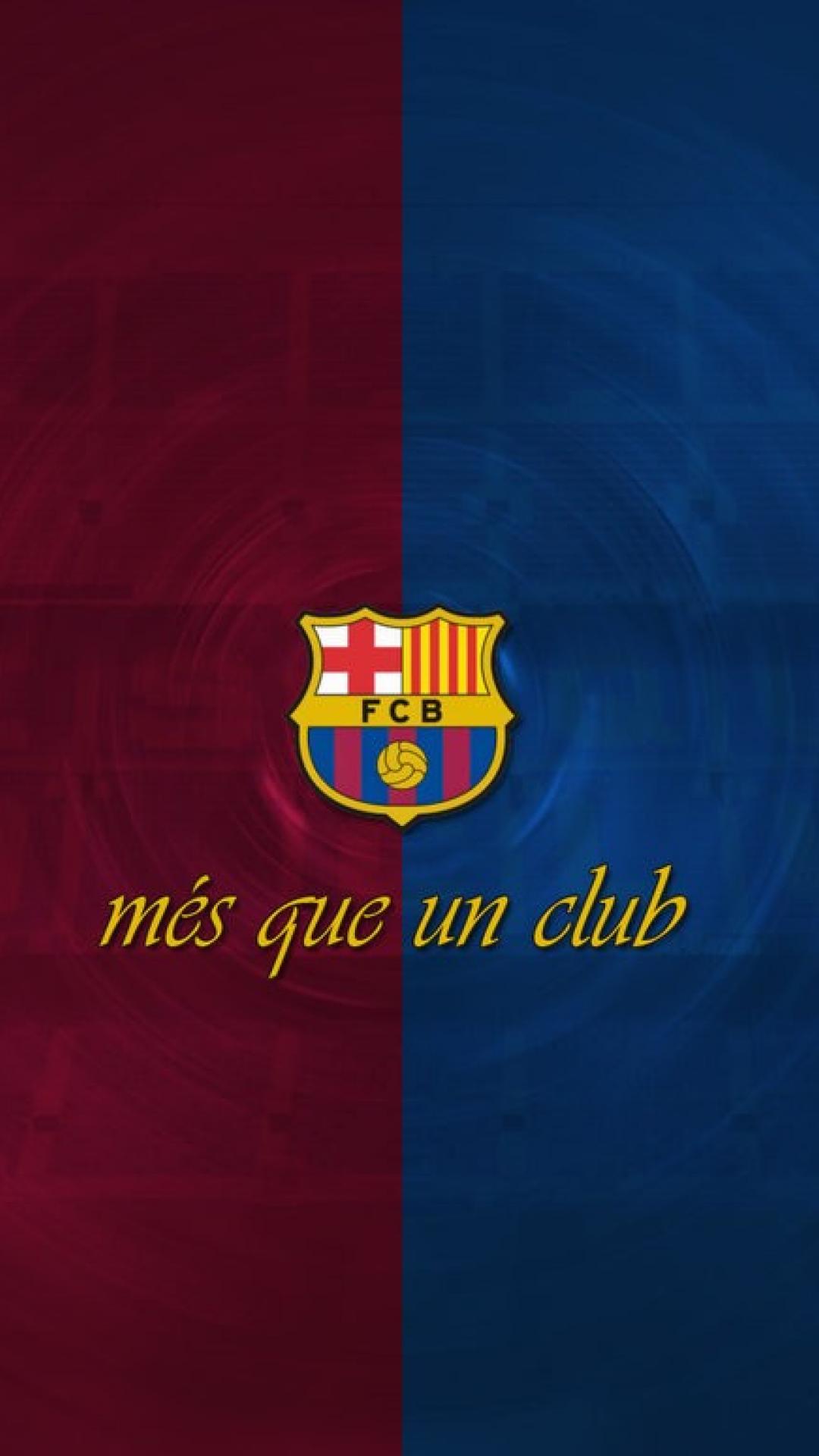 Cool Barcelona Logo Iphone 5 Wallpaper.