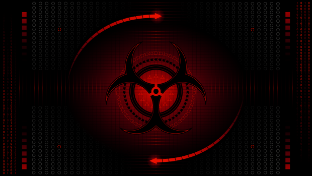 Cool Biohazard Symbol 2560x1600.