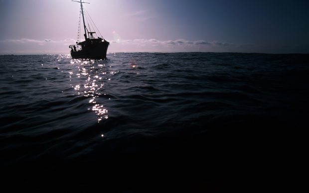 Fishing Boat on Pacific