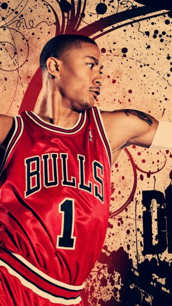 Derrick rose basketball chicago bulls 1080x1920.