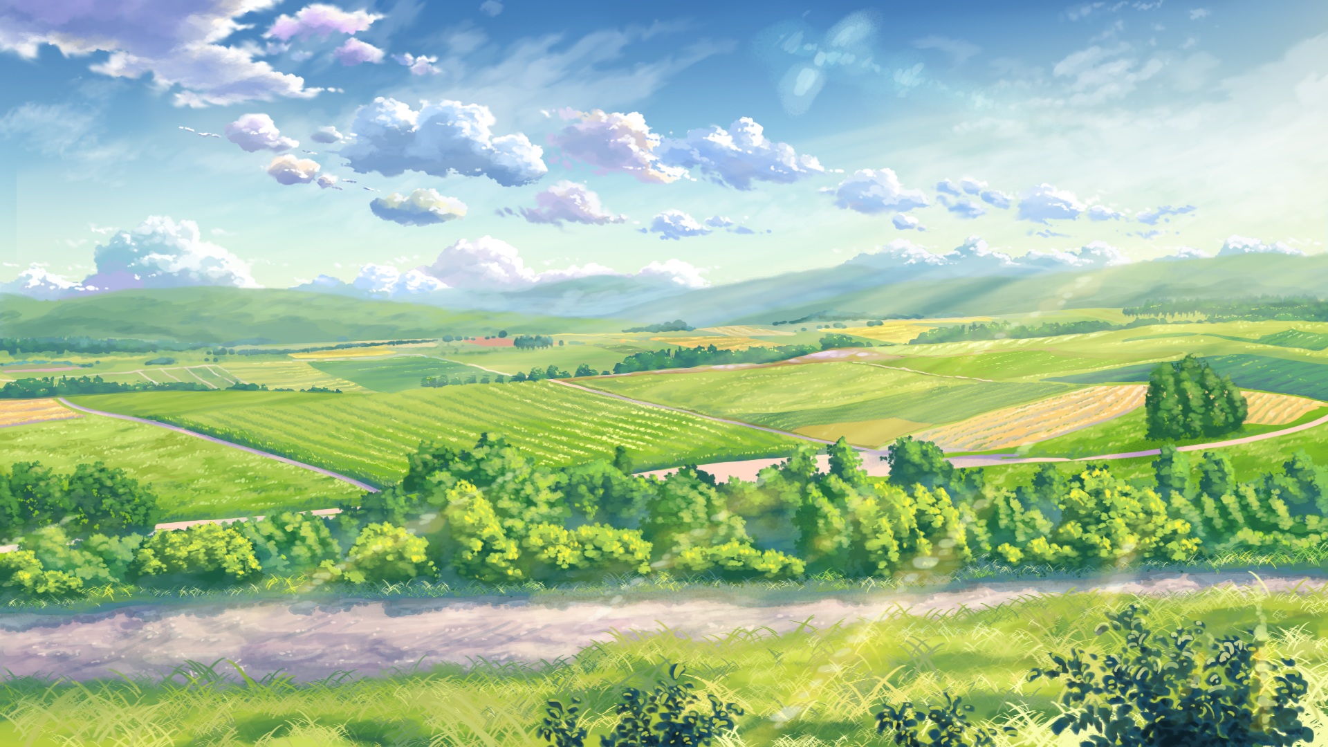 Free Anime Landscape -