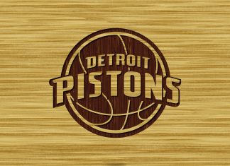 Detroit Pistons Logo Backgrounds 1920x1080.
