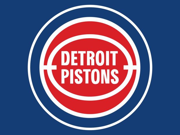 Detroit pistons old logo.