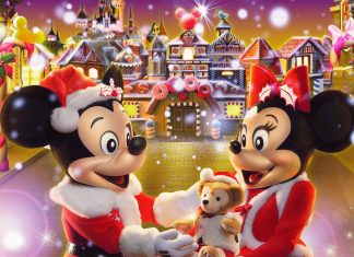 Disney Christmas Background.