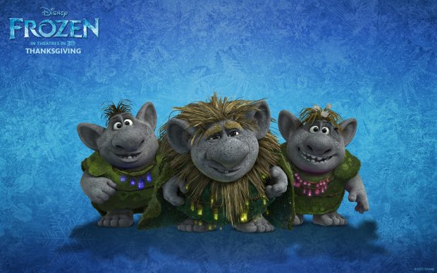 Disney Frozen Movie trolls wallpaper.