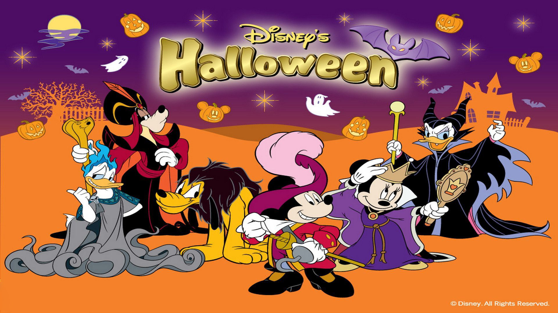 Disney Halloween Backgrounds Free  PixelsTalkNet