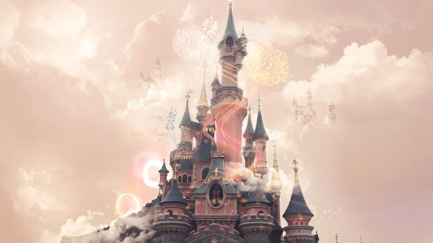 Disney castle background hd download.